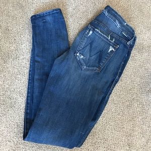 MOTHER jeans ‘The Looker’ Tequila Truth wash